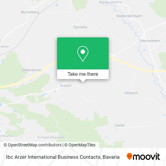 Ibc Arzer International Business Contacts map