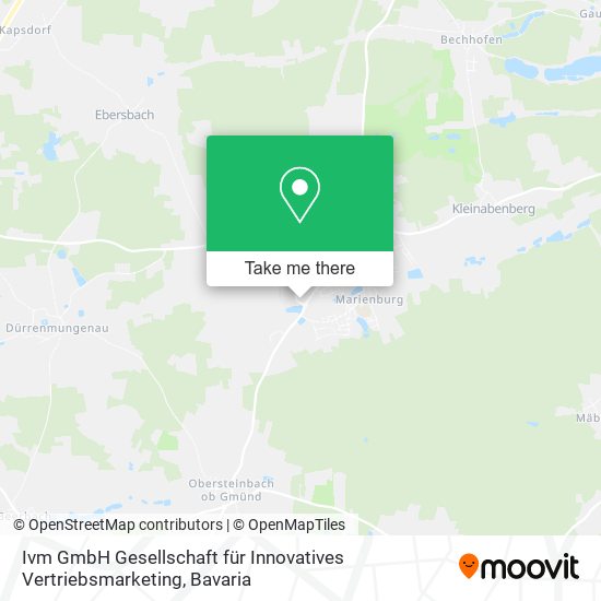 Ivm GmbH Gesellschaft für Innovatives Vertriebsmarketing map