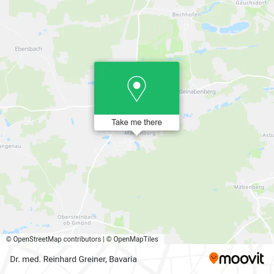 Карта Dr. med. Reinhard Greiner