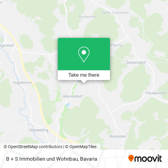 B + S Immobilien und Wohnbau map