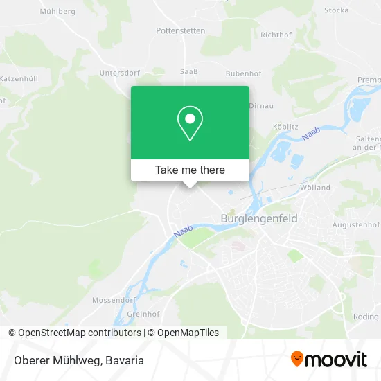 Карта Oberer Mühlweg