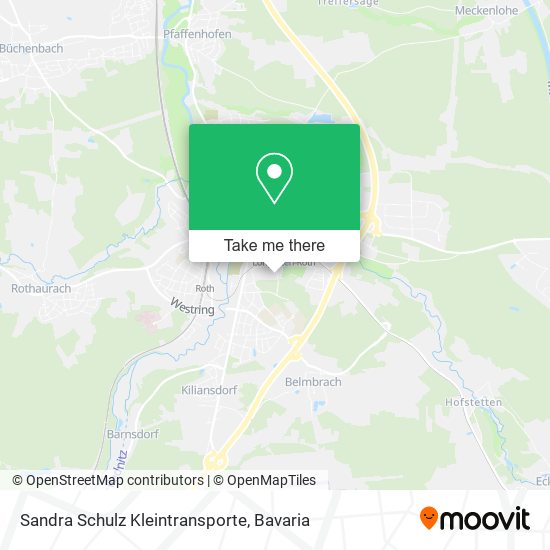Sandra Schulz Kleintransporte map