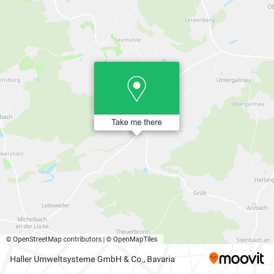 Haller Umweltsysteme GmbH & Co. map