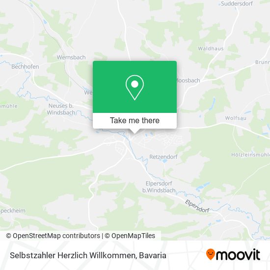 Selbstzahler Herzlich Willkommen map