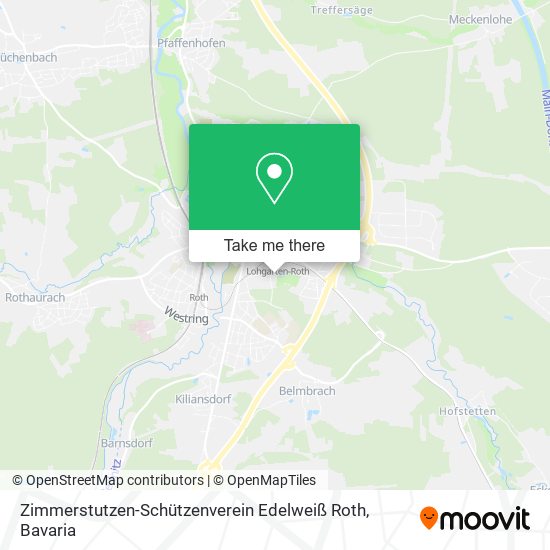 Zimmerstutzen-Schützenverein Edelweiß Roth map