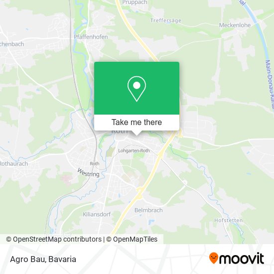 Agro Bau map