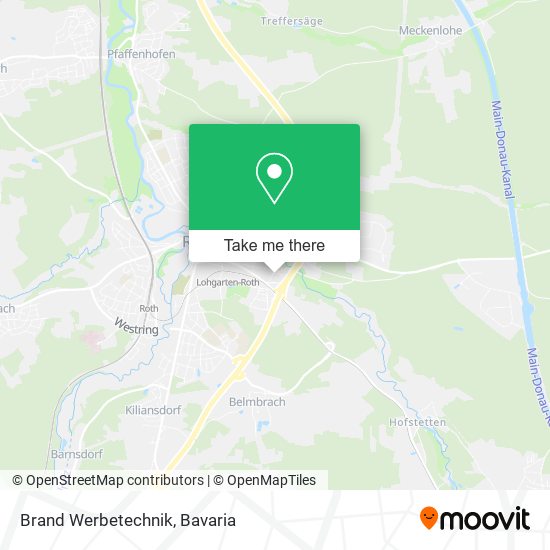 Brand Werbetechnik map