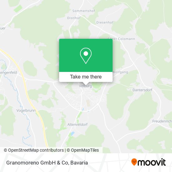Granomoreno GmbH & Co map