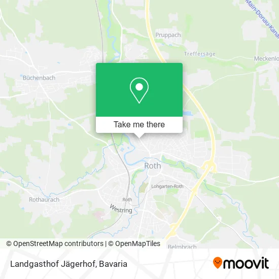 Карта Landgasthof Jägerhof