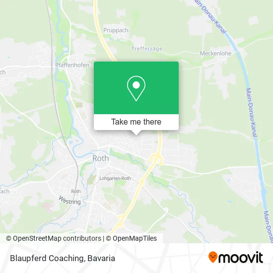 Карта Blaupferd Coaching