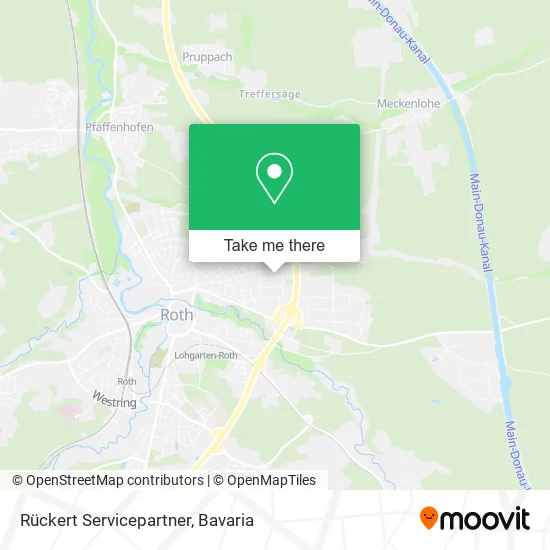 Rückert Servicepartner map
