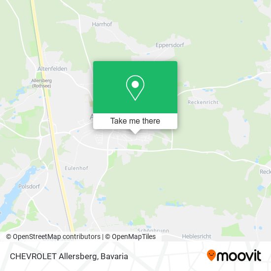 CHEVROLET Allersberg map