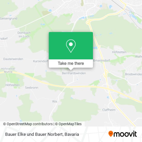 Карта Bauer Elke und Bauer Norbert