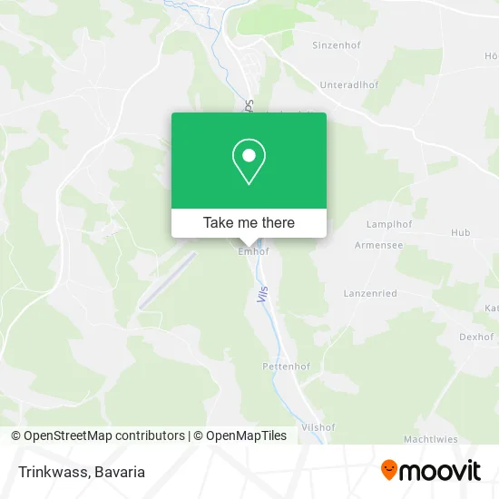 Карта Trinkwass
