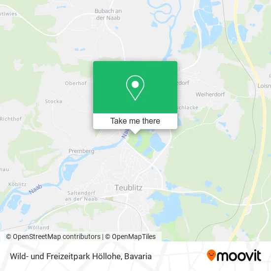 Wild- und Freizeitpark Höllohe map