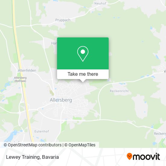 Lewey Training map