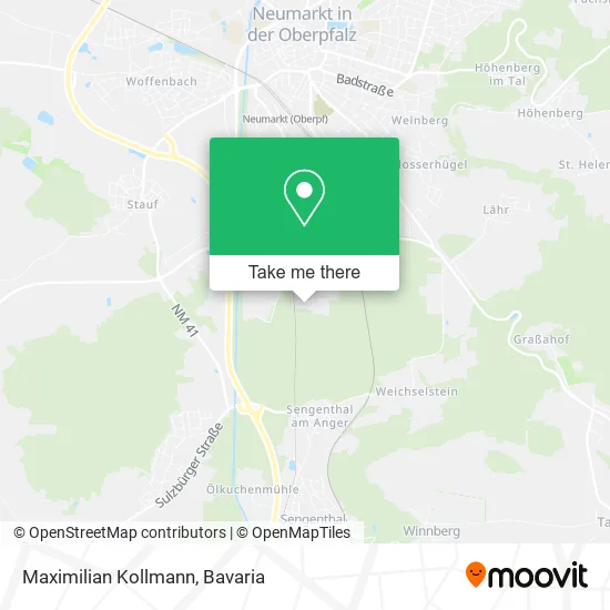 Карта Maximilian Kollmann