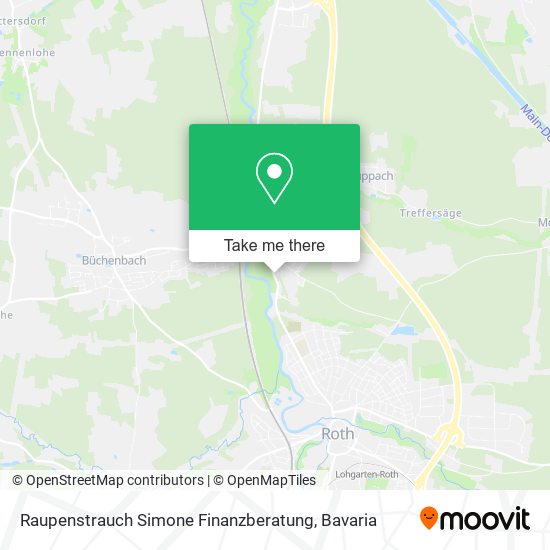 Raupenstrauch Simone Finanzberatung map