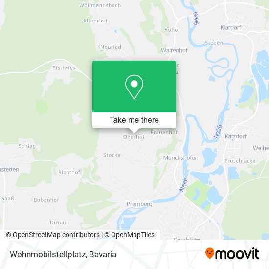 Wohnmobilstellplatz map