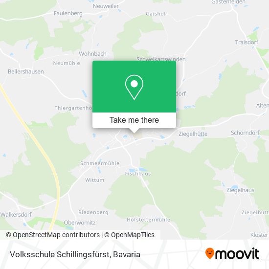 Volksschule Schillingsfürst map