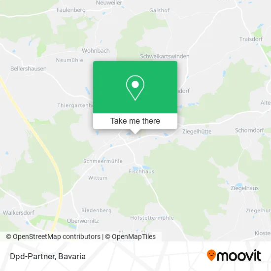 Карта Dpd-Partner