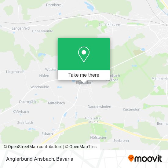 Карта Anglerbund Ansbach
