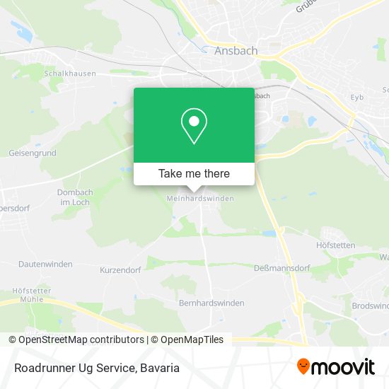 Roadrunner Ug Service map