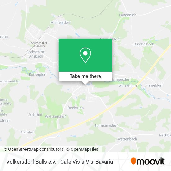 Volkersdorf Bulls e.V. - Cafe Vis-à-Vis map