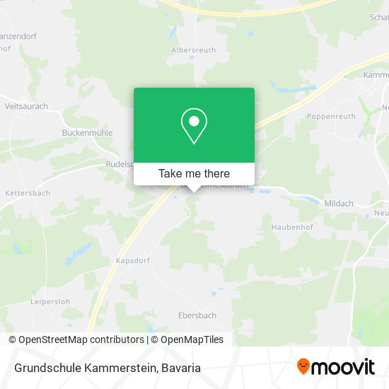 Grundschule Kammerstein map