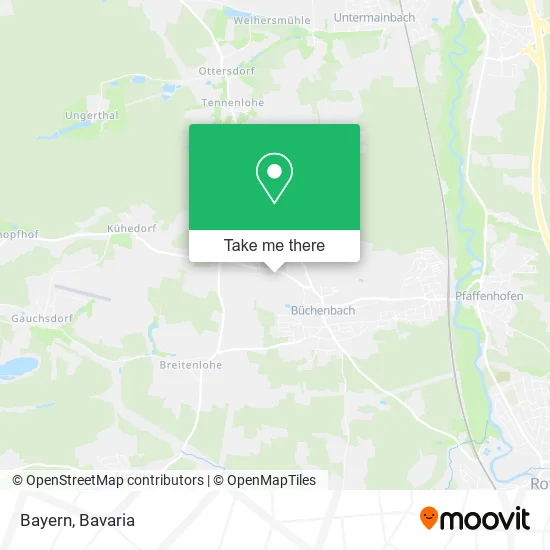 Карта Bayern