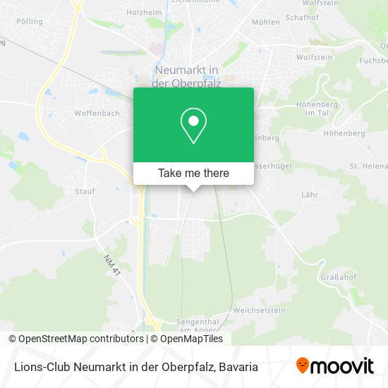 Lions-Club Neumarkt in der Oberpfalz map