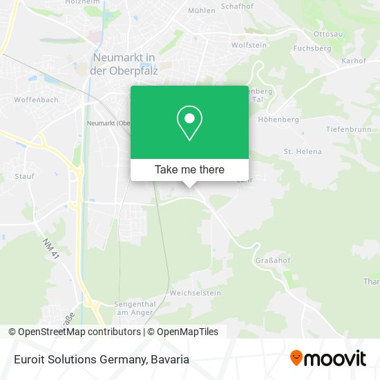 Euroit Solutions Germany map