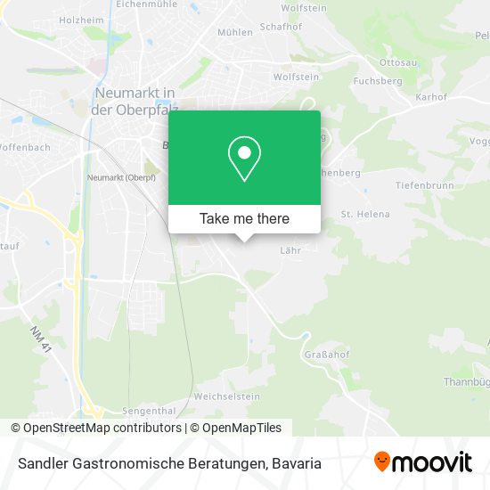 Sandler Gastronomische Beratungen map