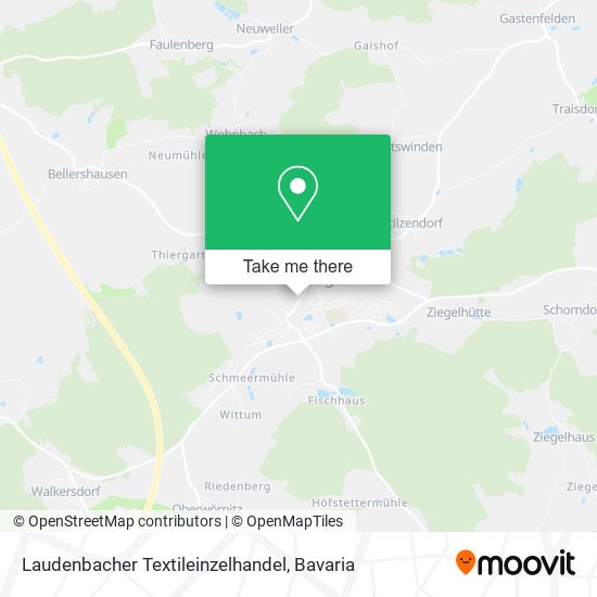 Laudenbacher Textileinzelhandel map