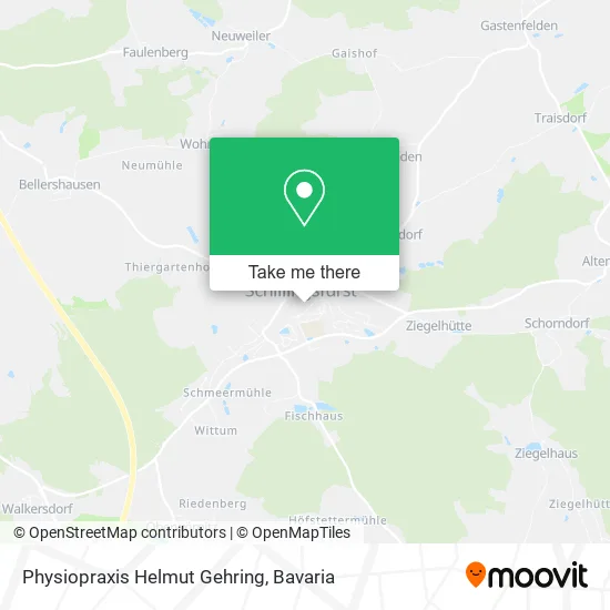 Карта Physiopraxis Helmut Gehring