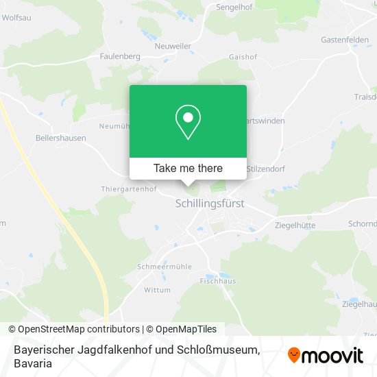 Bayerischer Jagdfalkenhof und Schloßmuseum map