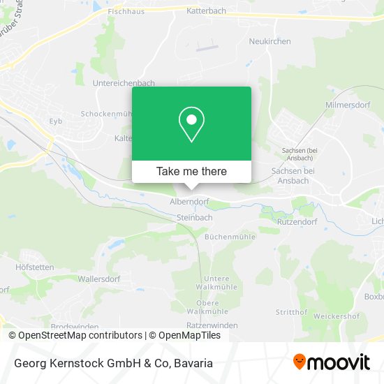 Georg Kernstock GmbH & Co map