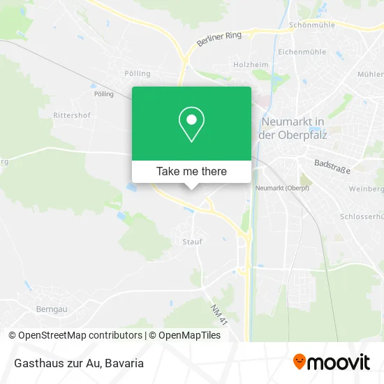 Карта Gasthaus zur Au