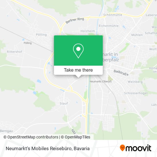 Карта Neumarkt's Mobiles Reisebüro