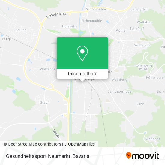 Gesundheitssport Neumarkt map