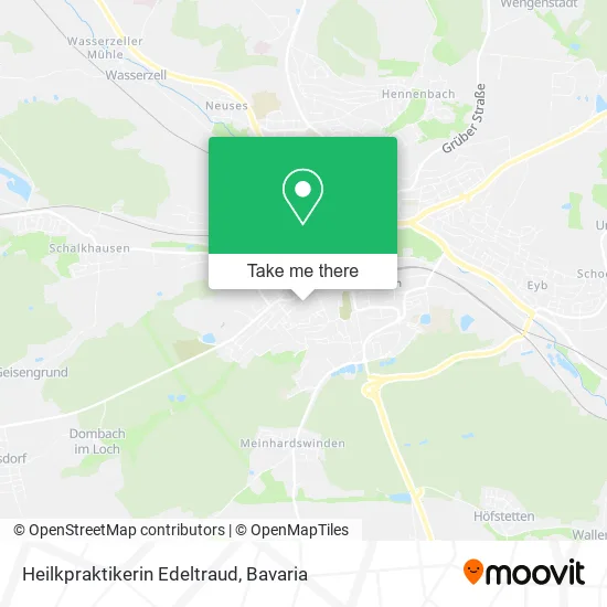 Карта Heilkpraktikerin Edeltraud