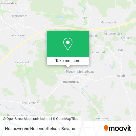 Hospizverein Neuendettelsau map