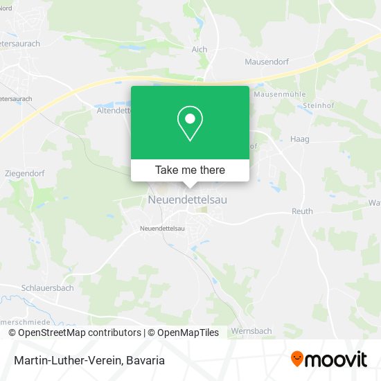 Martin-Luther-Verein map