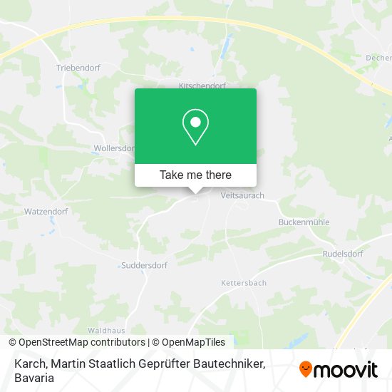 Karch, Martin Staatlich Geprüfter Bautechniker map