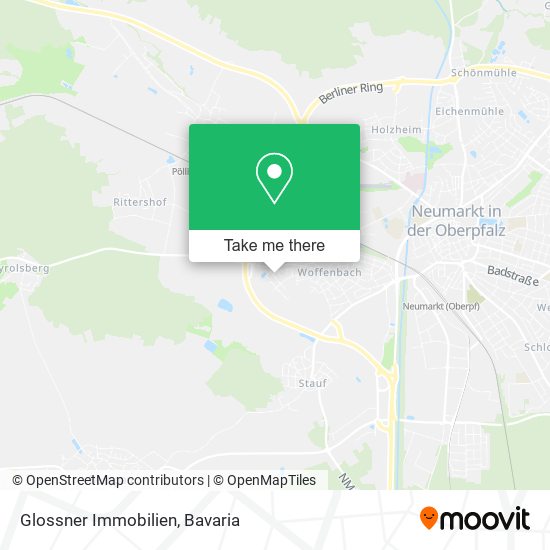 Glossner Immobilien map