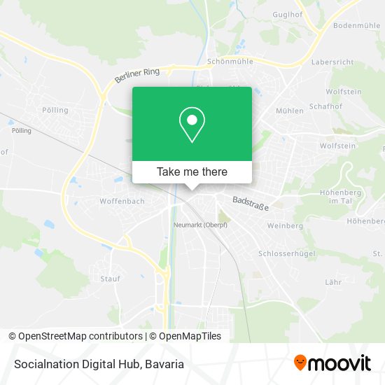 Socialnation Digital Hub map