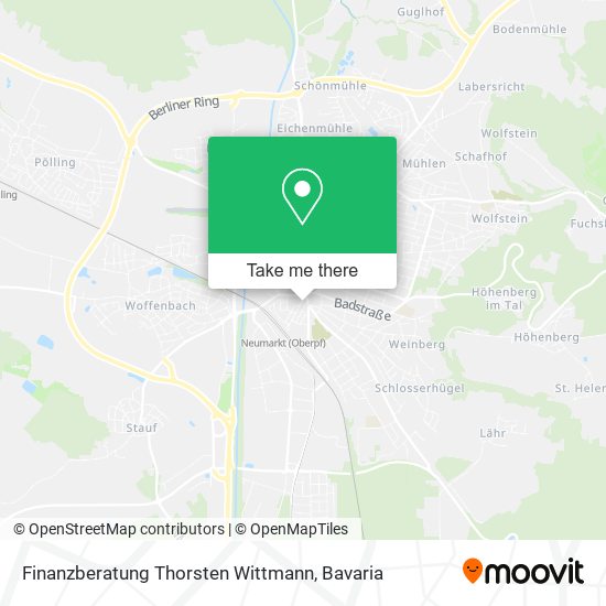 Finanzberatung Thorsten Wittmann map