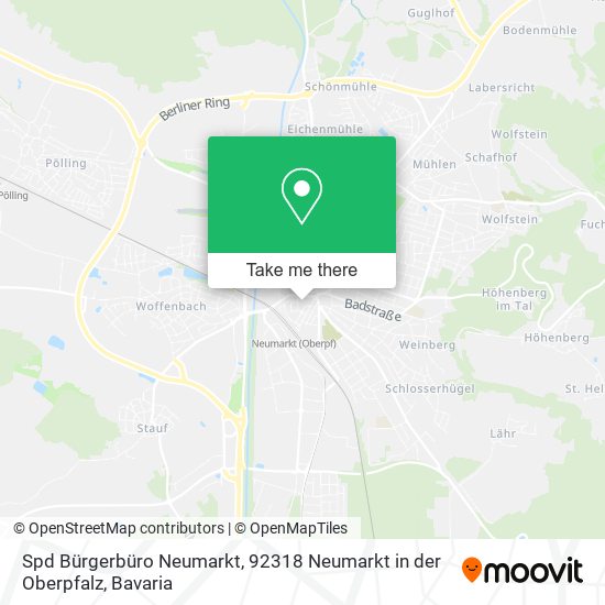 Spd Bürgerbüro Neumarkt, 92318 Neumarkt in der Oberpfalz map