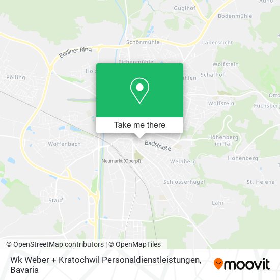 Wk Weber + Kratochwil Personaldienstleistungen map