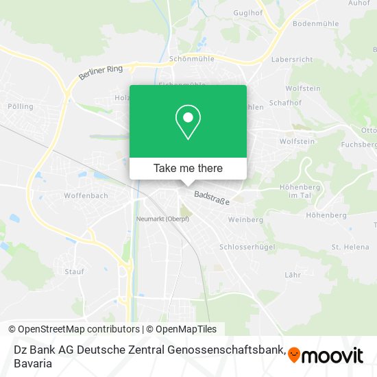 Dz Bank AG Deutsche Zentral Genossenschaftsbank map